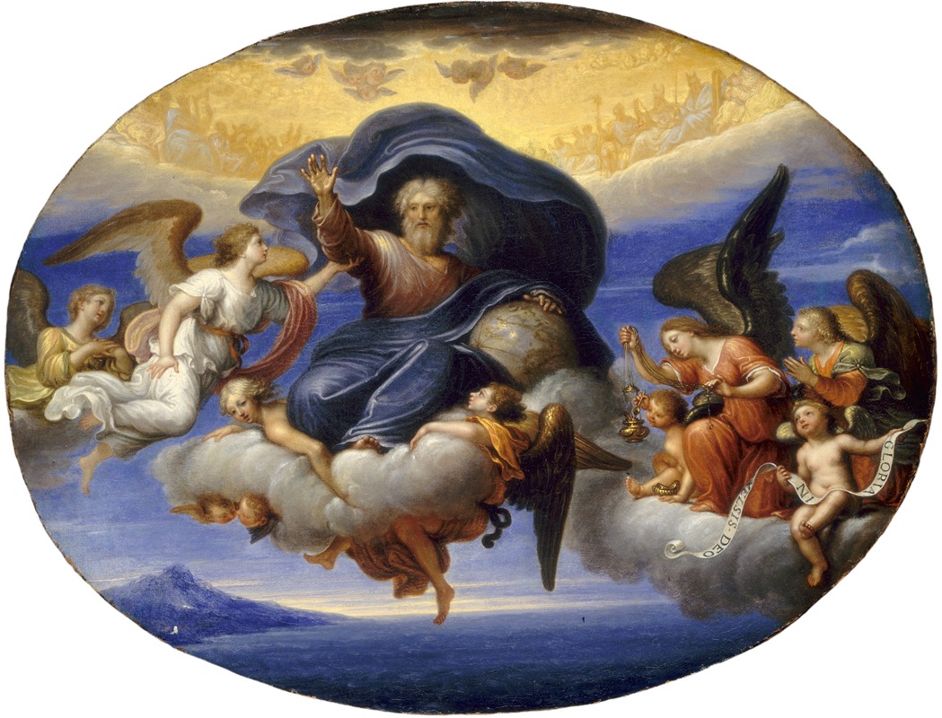 God the Father by Circle of Pierre Mignard I — digital art print download