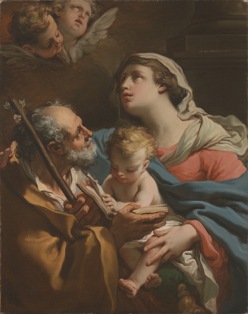 The Holy Family — Гаэтано Гандольфи