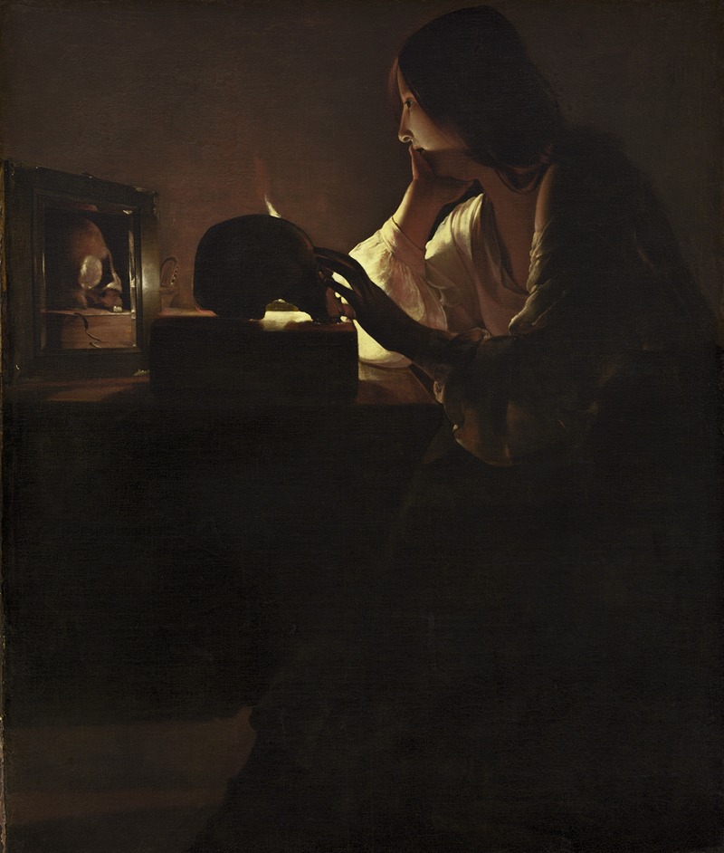 The Repentant Magdalen by Жорж де Ла Тур — digital art print download