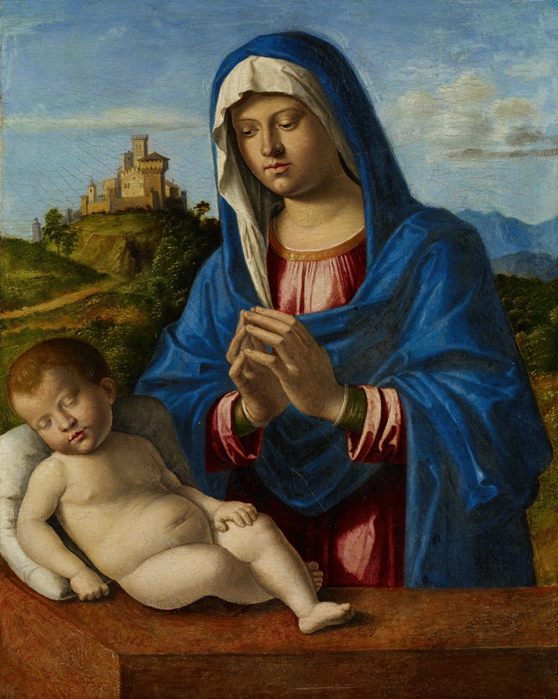 Madonna and Child by Giovanni Battista Cima da Conegliano — digital art print download