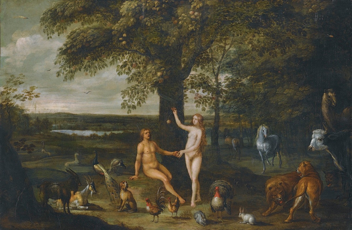 The Fall Of Man by Isaac Van Oosten — digital art print download