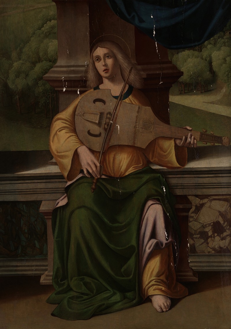 Saint Cecilia by Marco Palmezzano — digital art print download