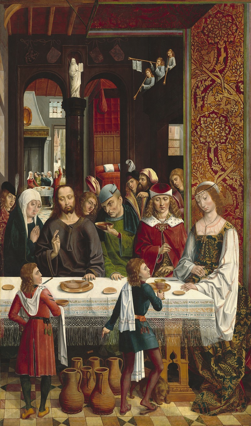 The Marriage at Cana — Master of the Catholic Kings