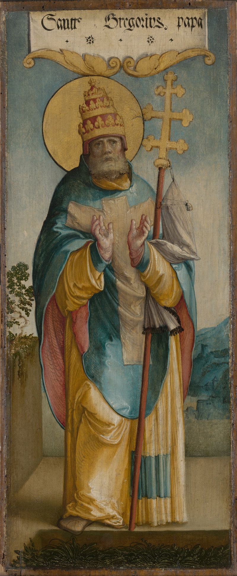 Saint Gregory the Great by Peter Strüb the Younger (Master of Messkirch) — digital art print download