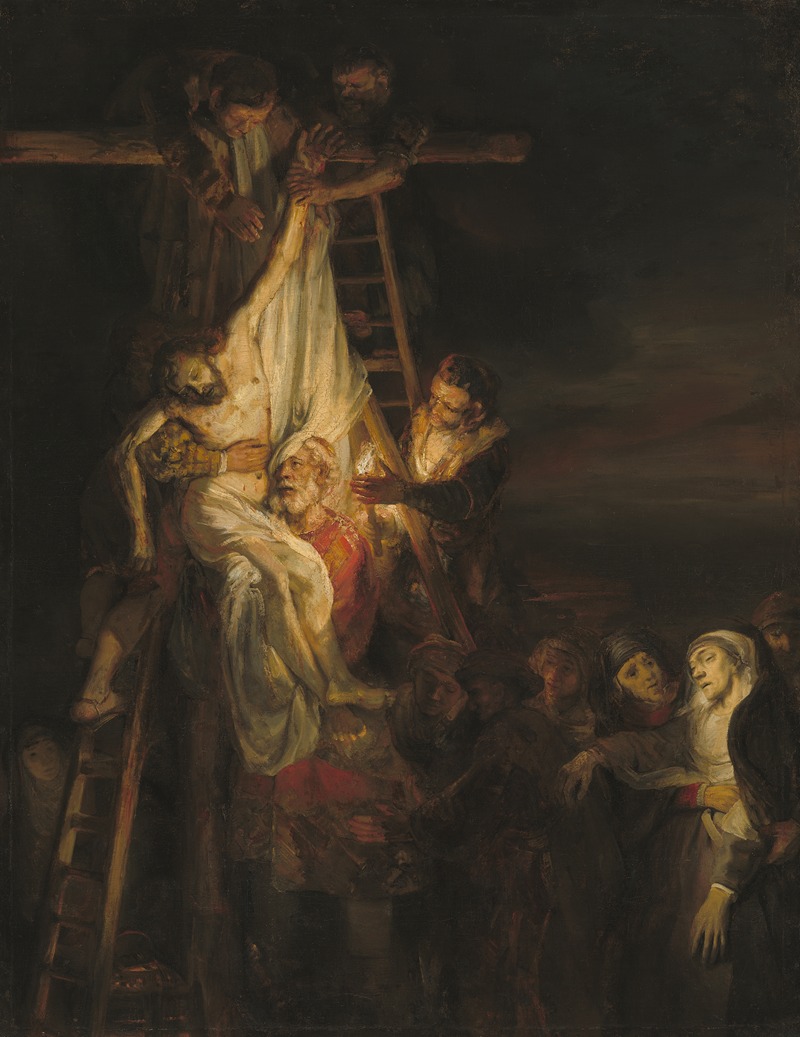 The Descent from the Cross by Аноним, 1650-1652 — digital art print download