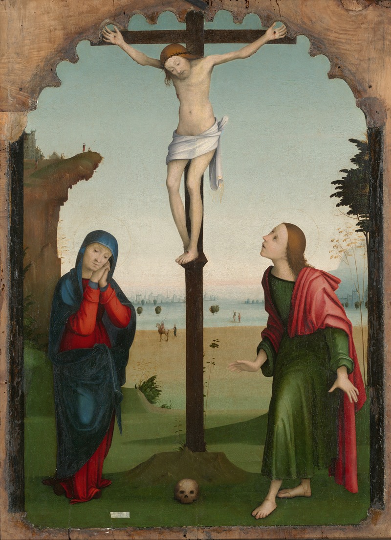 The Crucifixion by The Master of the Risen Magdalen — digital art print download