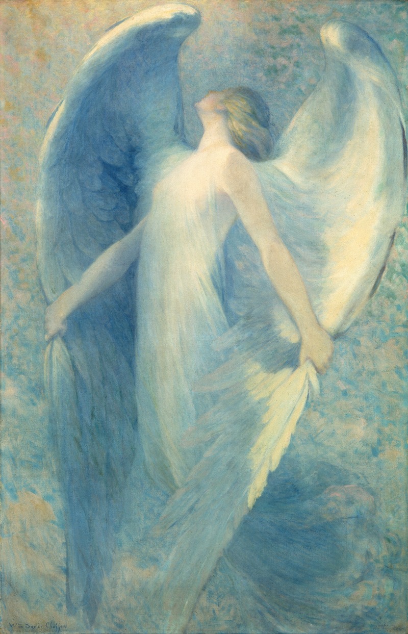 The Angel by Уильям Бакстер Клоссон — digital art print download