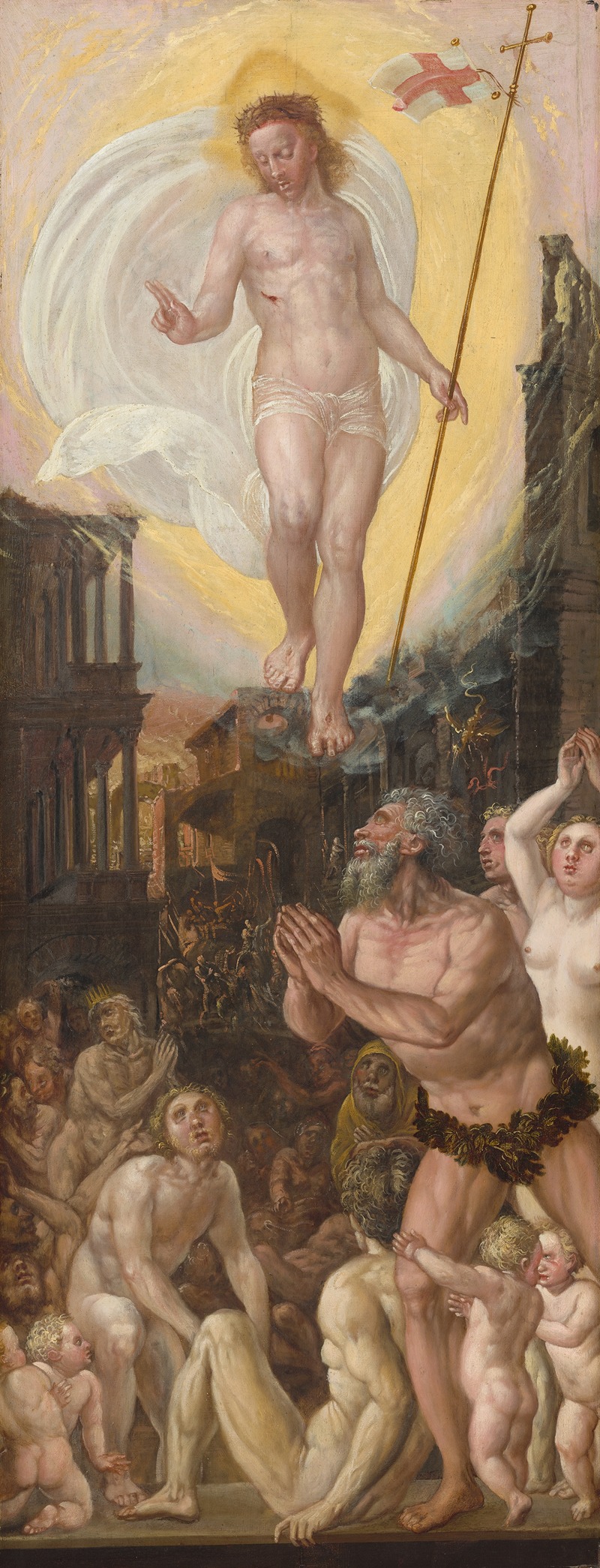 Christ in Limbo by Workshop of Hans Mielich — digital art print download
