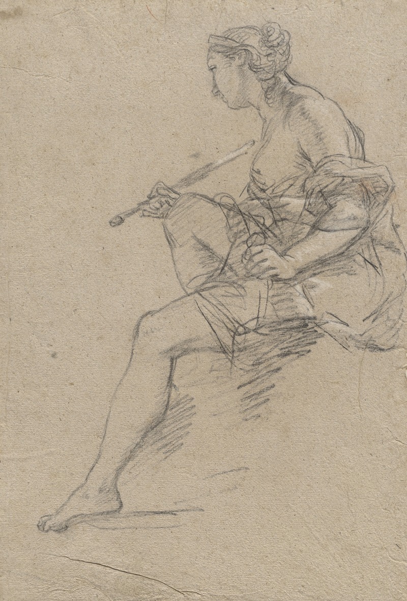 Study for an Allegory of Painting — Etienne Parrocel