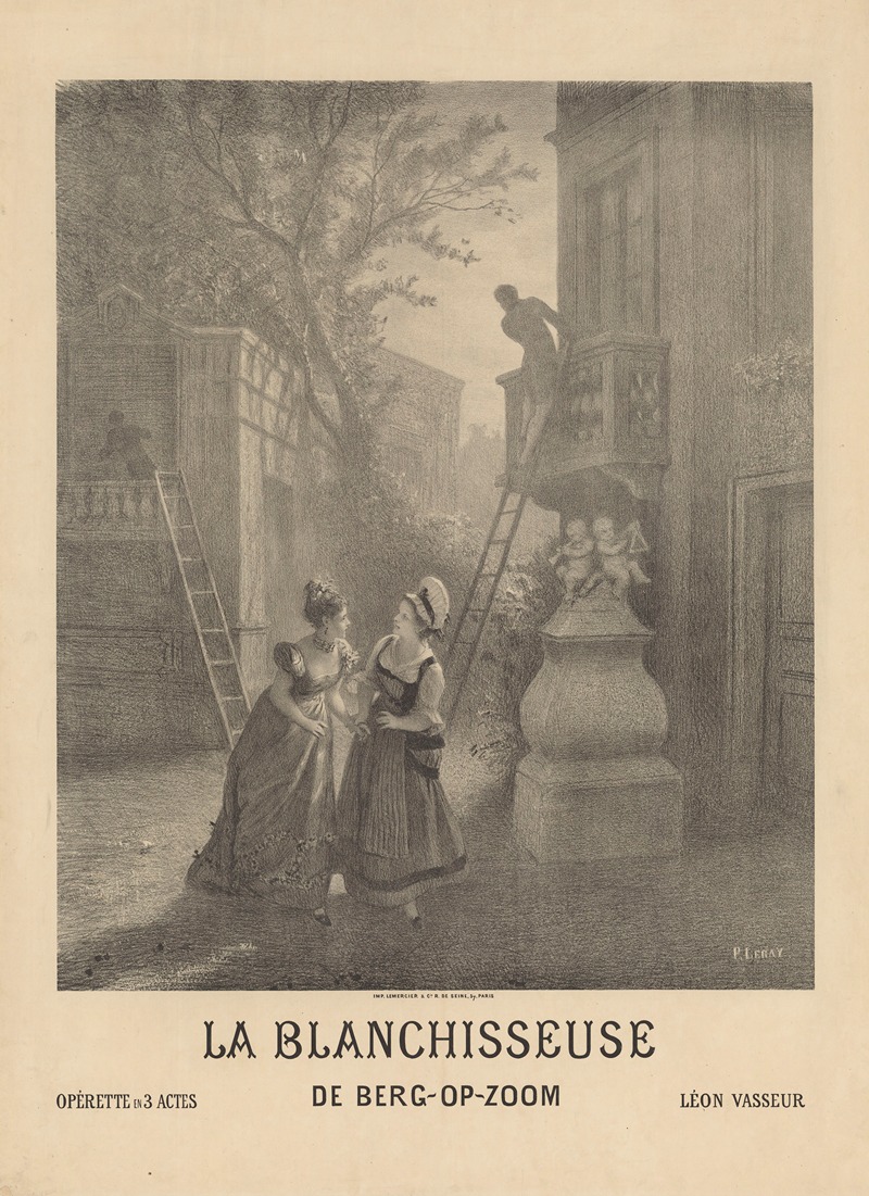 La blanchisseuse de Berg-Op-Zoom — Prudent-Louis Leray