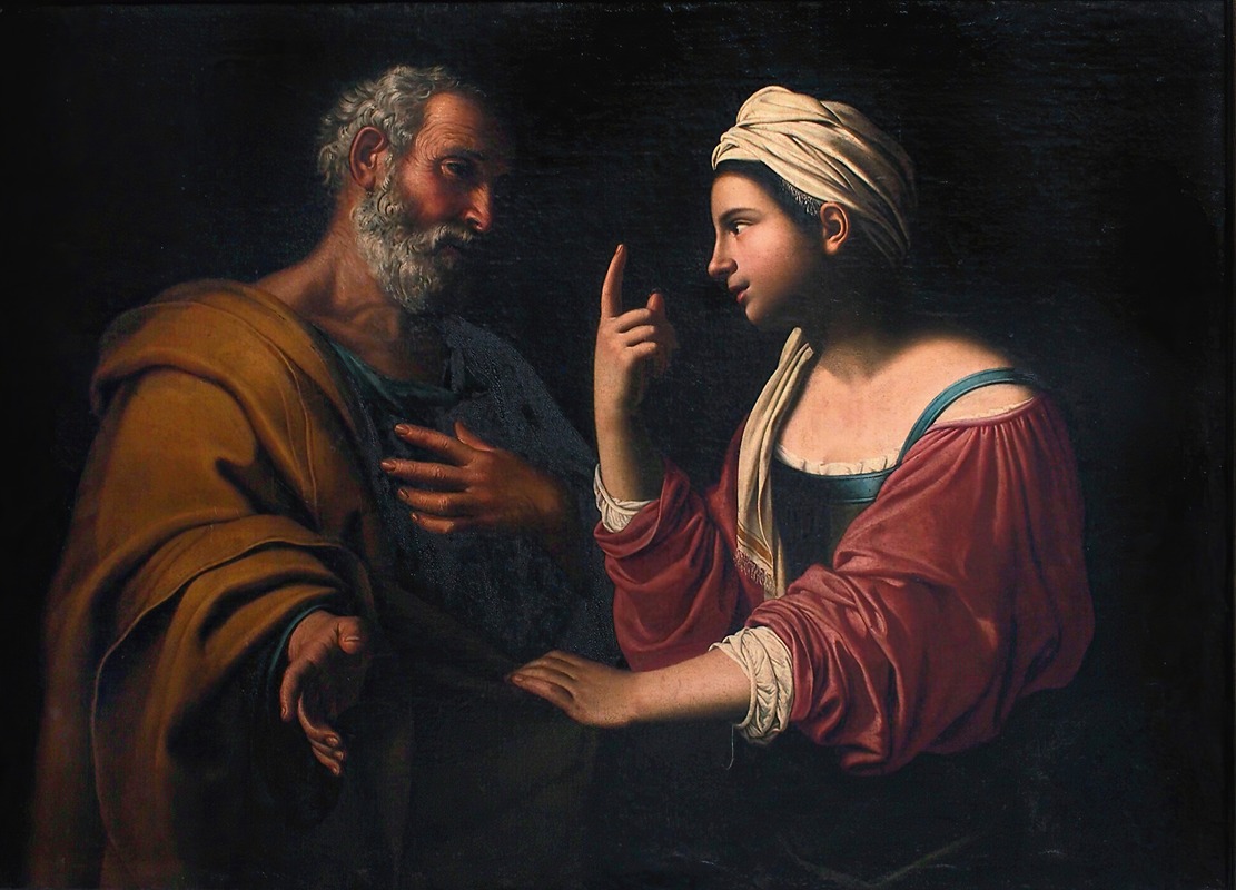The Denial Of Saint Peter — Antiveduto Gramatica