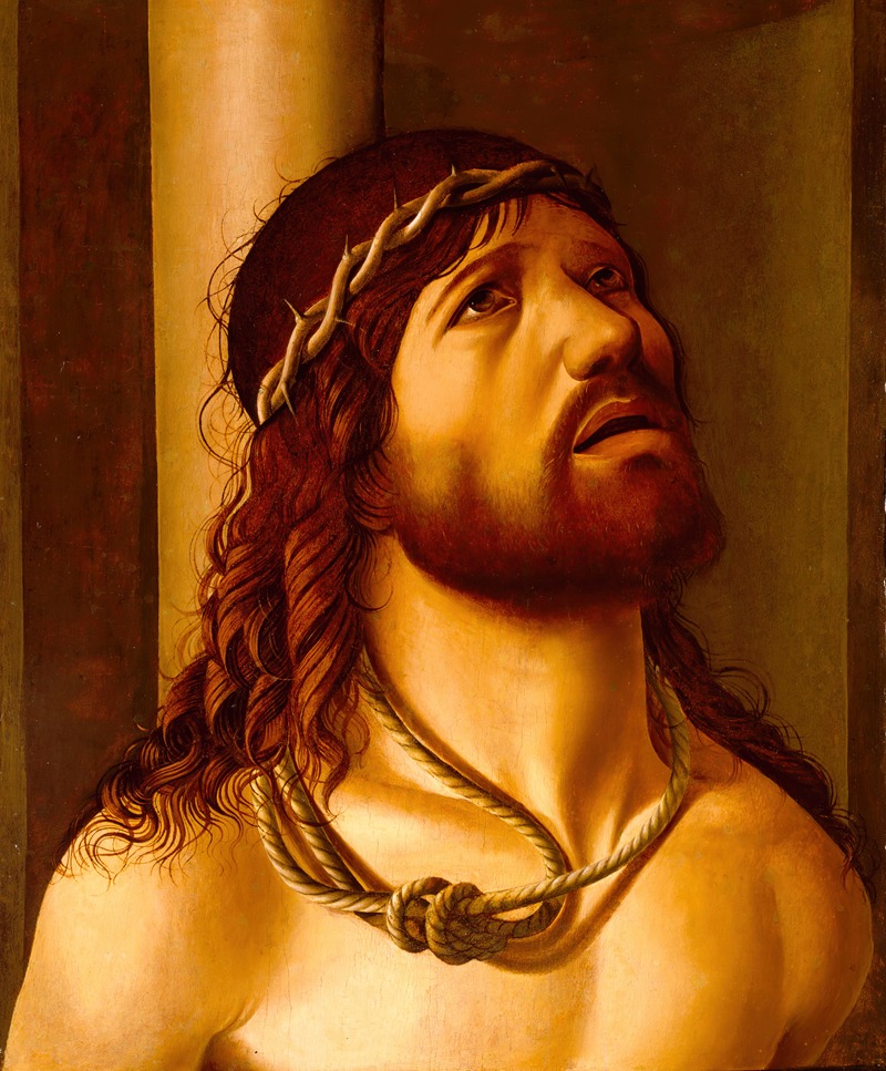 Christ at the Column by Антонио Де Салиба — digital art print download