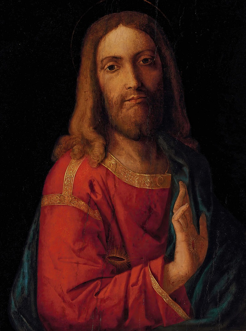 Christ Blessing by Bartolomeo Montagna — digital art print download