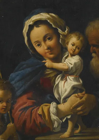 Holy Family by Bartolomeo Schedoni — digital art print download