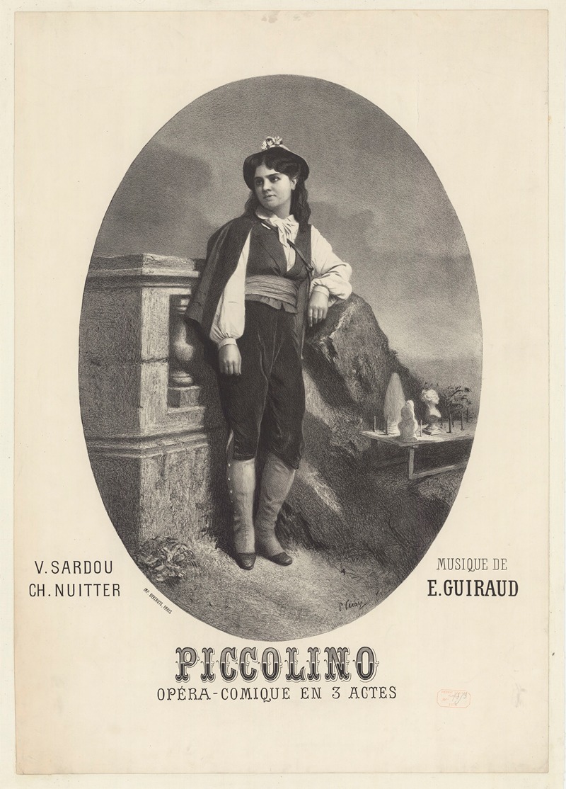 Piccolino by Прюдент-Луи Лерай, 1876 — digital art print download