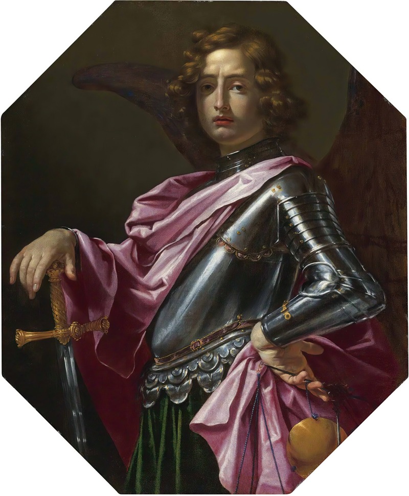 Saint Michael The Archangel by Чезаре Дандини — digital art print download