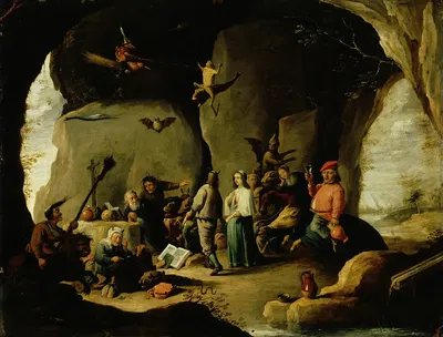 Temptation Of St. Anthony by Давид Тенирс Младший — digital art print download