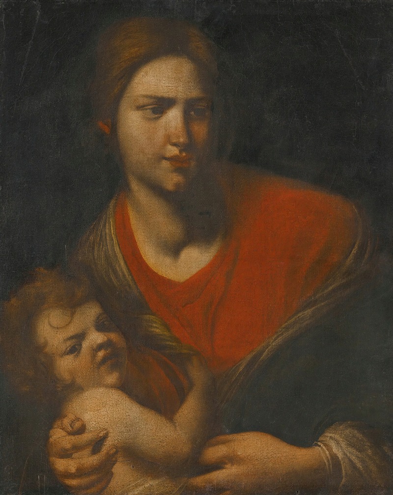 The Madonna And Child — Follower of Francesco Furini