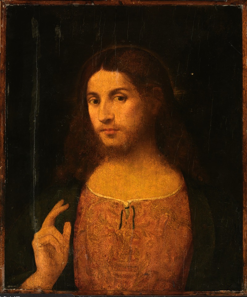 Head Of Christ by Follower of Palma il Vecchio — digital art print download