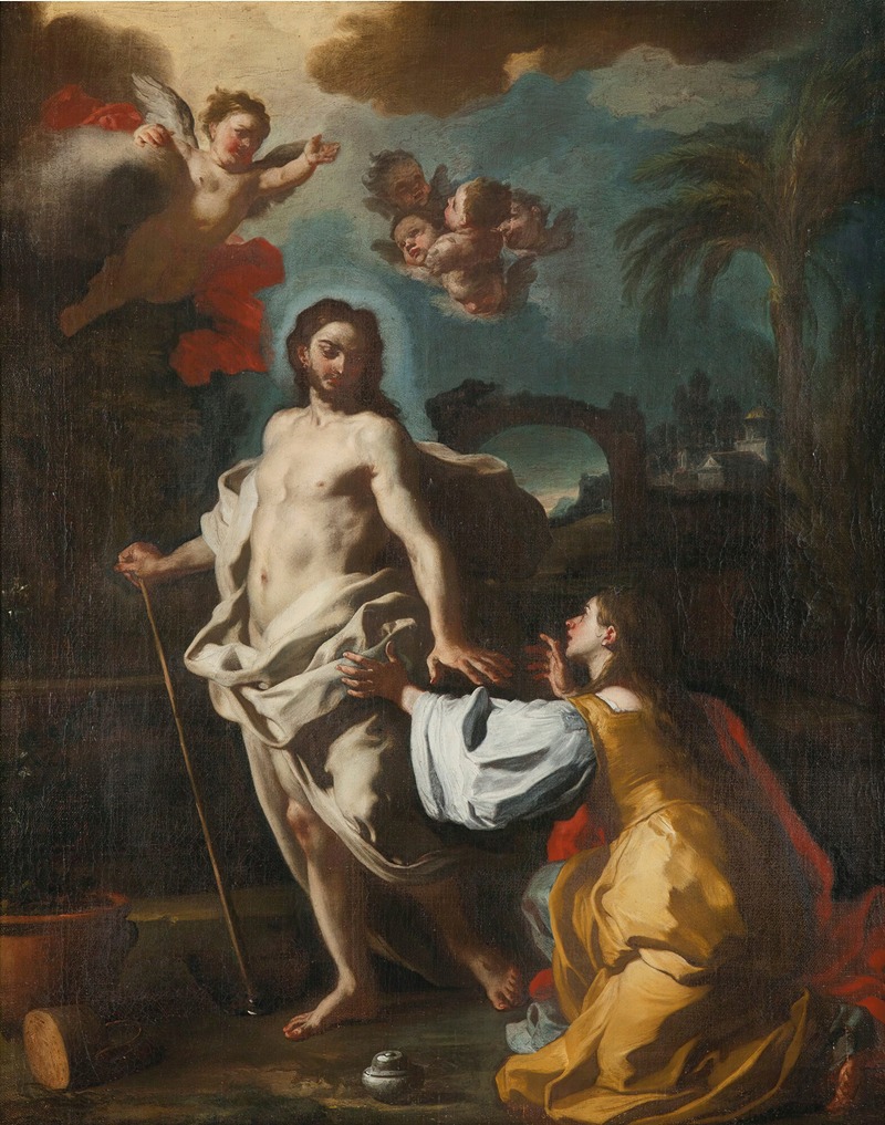 Noli Me Tangere by Франческо Солимена — digital art print download