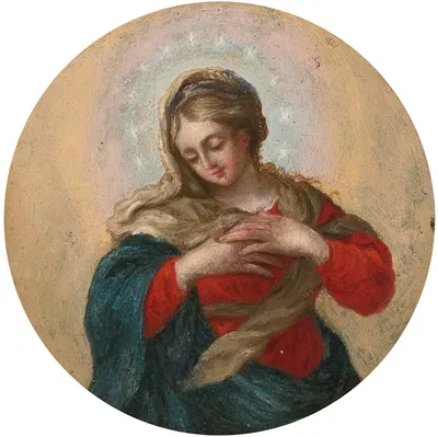 The Virgin Mary Immaculate by Генуэзская школа — digital art print download