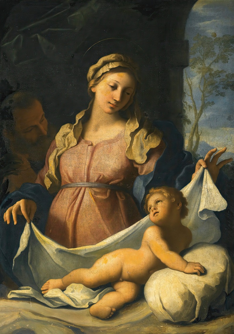 The Holy Family — Gian Domenico Cerrini