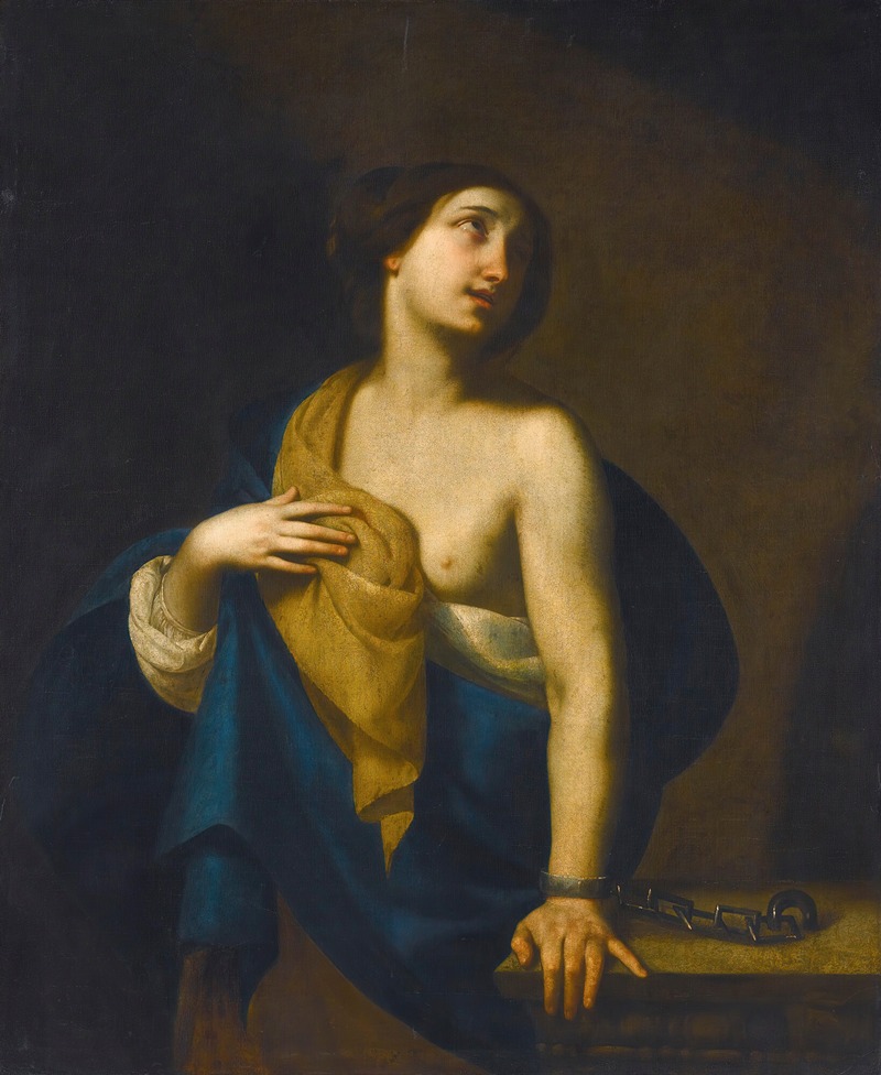 Saint Agatha by Giovan Francesco de Rosa — digital art print download