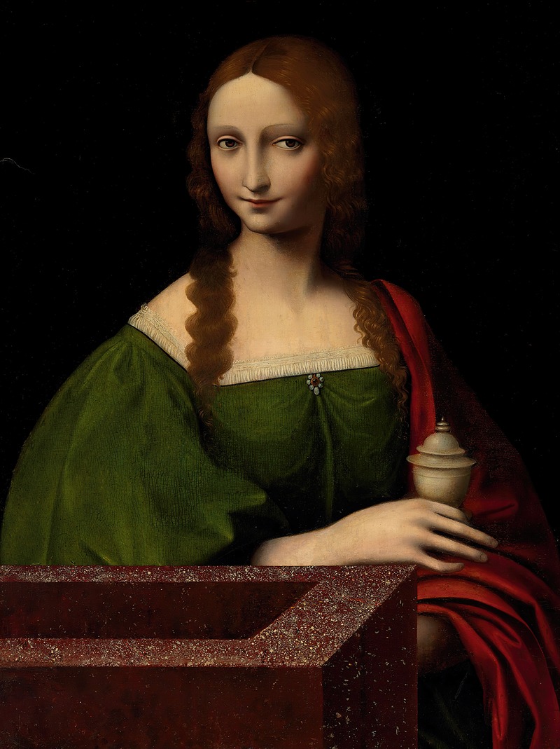 Mary Magdalene by Giampietrino (Giovanni Pietro Rizzoli) — digital art print download