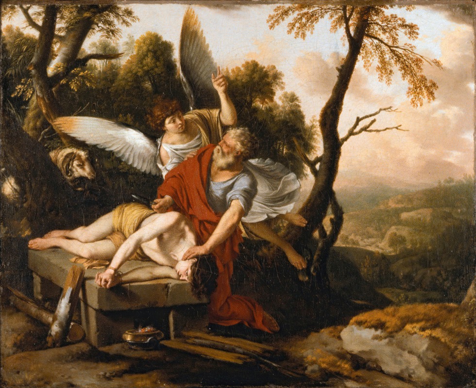 The Sacrifice of Isaac — Laurent de la Hyre