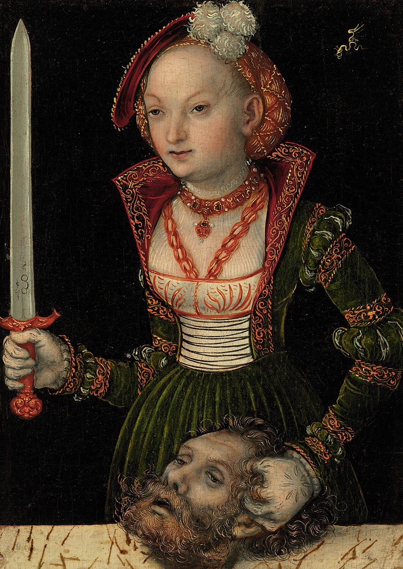 Judith and Holofernes by Лука Кранах Старший — digital art print download