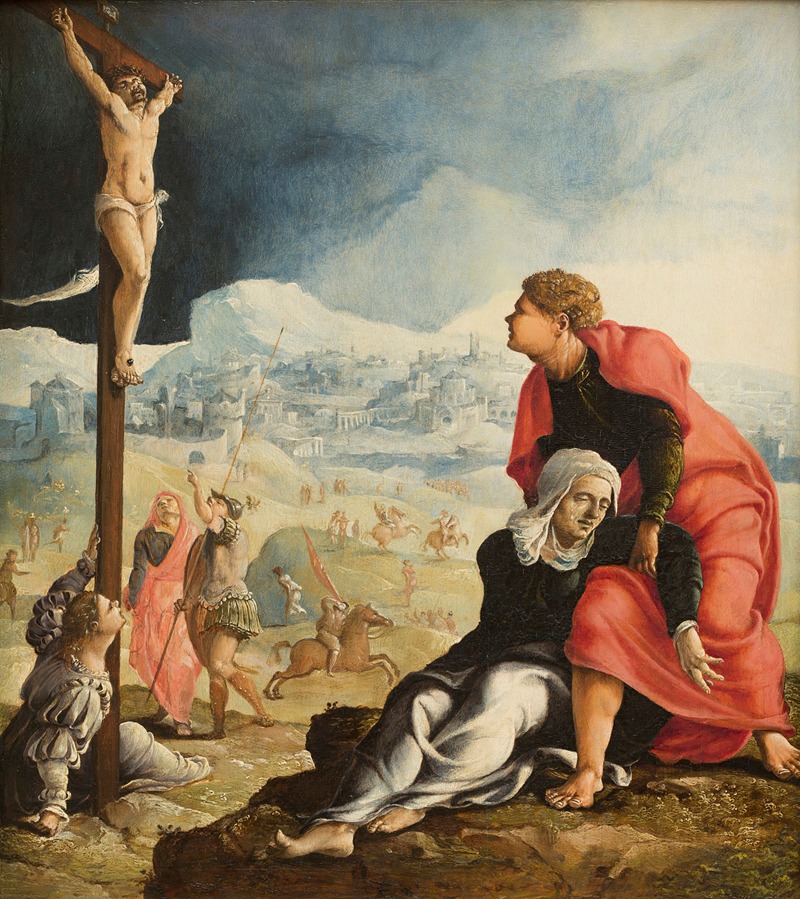 The Crucifixion by Маартен ван Хемскерк — digital art print download