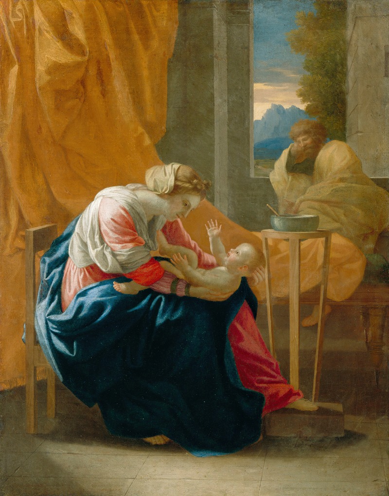 The Holy Family — Николя Пуссен