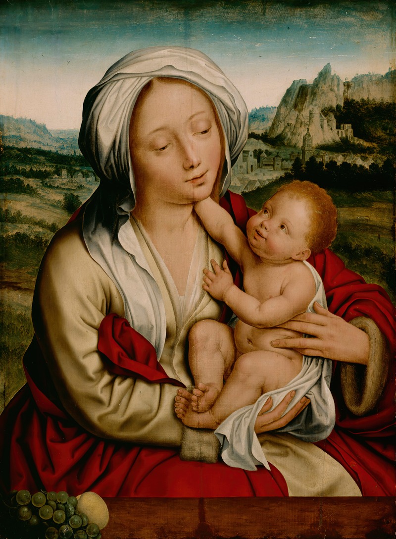 Madonna and Child by Квентин Массис — digital art print download