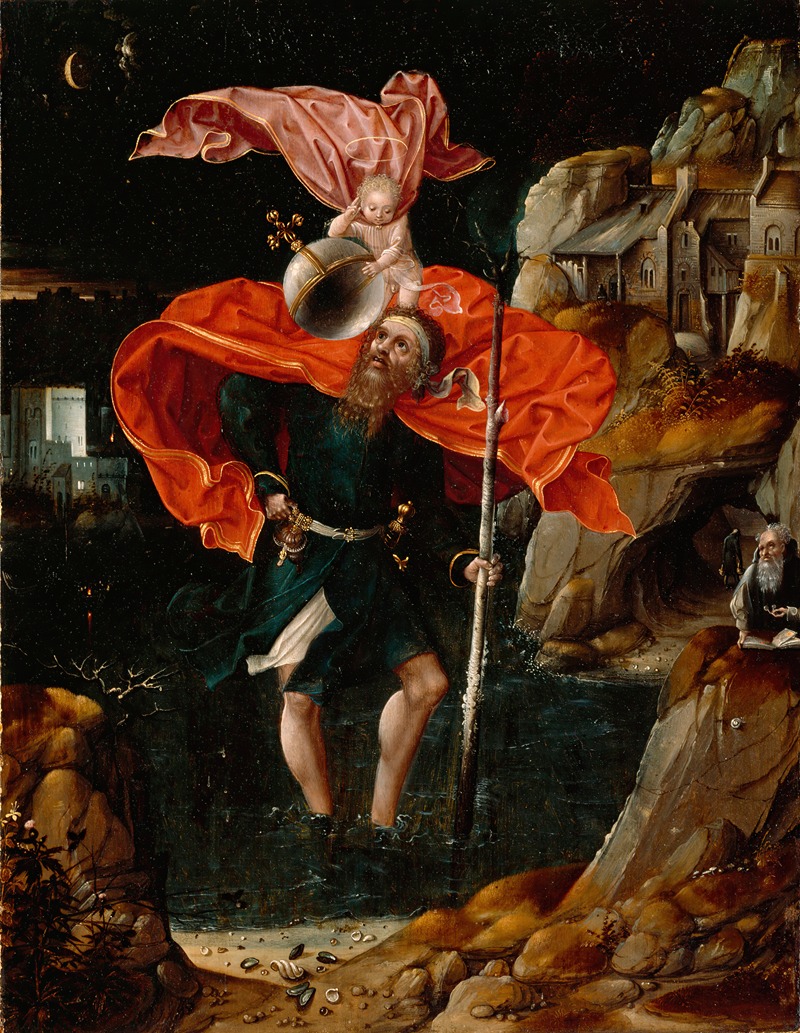 The Legend of St. Christopher by Аноним — digital art print download
