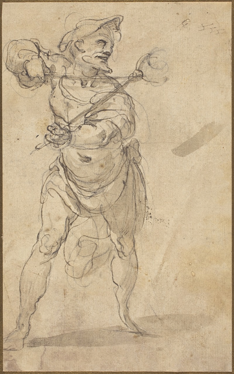 A Tormentor With Tongs by Follower of Taddeo Zuccaro — digital art print download