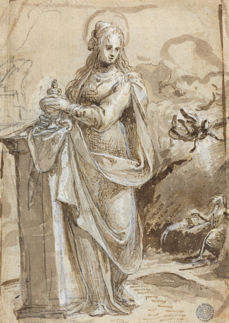 Mary Magdalene by Biagio Pupini — digital art print download