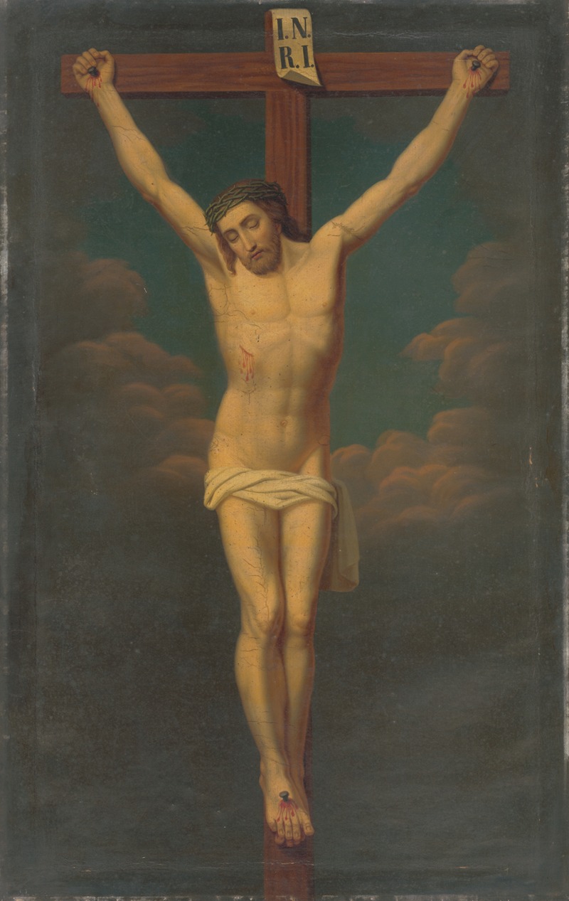 Christ on the Cross by Йозеф Божетех Клеменс, 1870–1880 — digital art print download