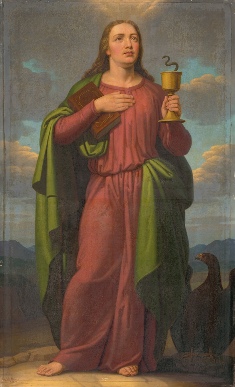 Saint John the Baptist by Йозеф Божетех Клеменс, 1874 — digital art print download