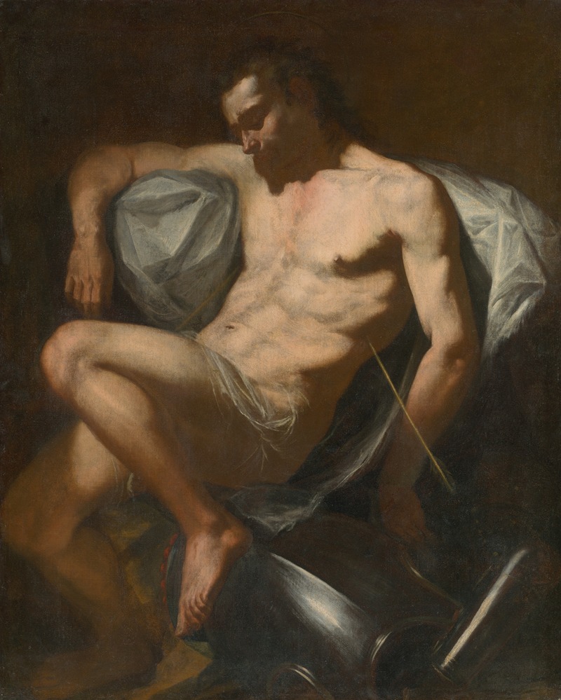 St. Sebastian by Аноним, 1630 — digital art print download