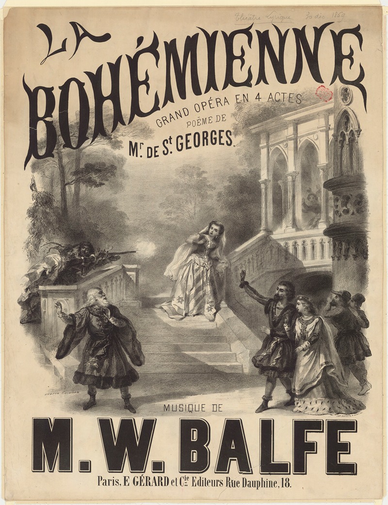 La Bohémienne. Grand opéra en 4 actes — Victor Coindre