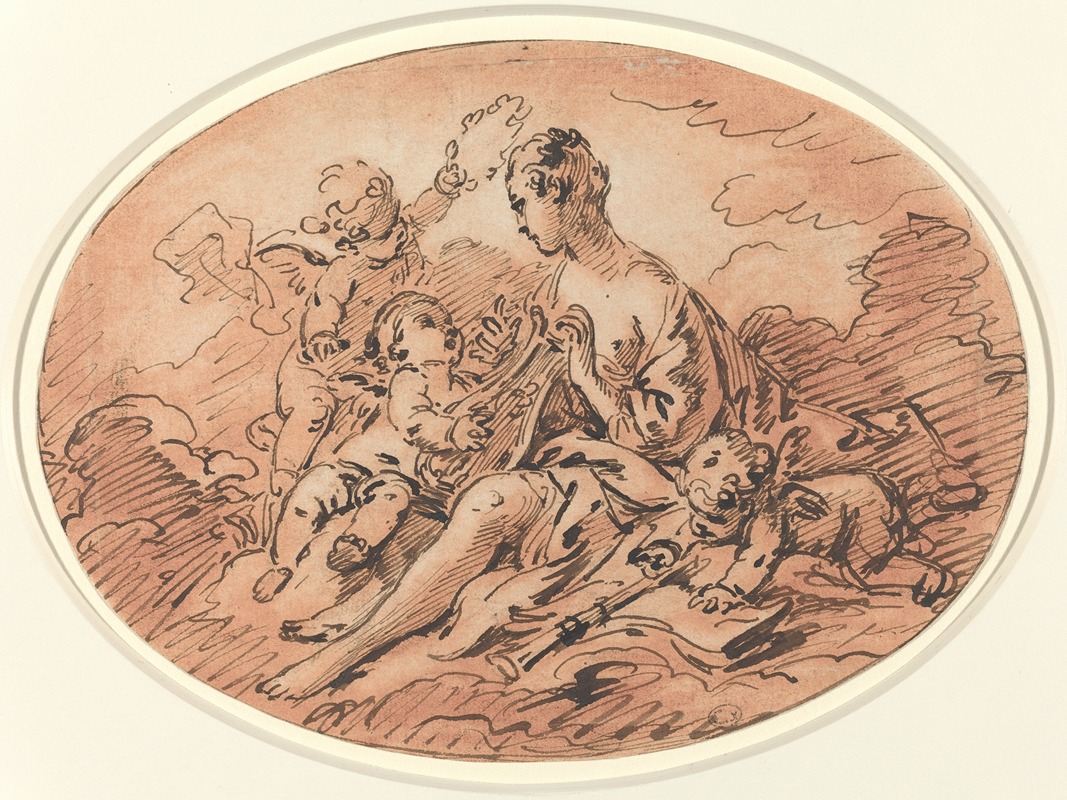 Allegory of Music — François Boucher