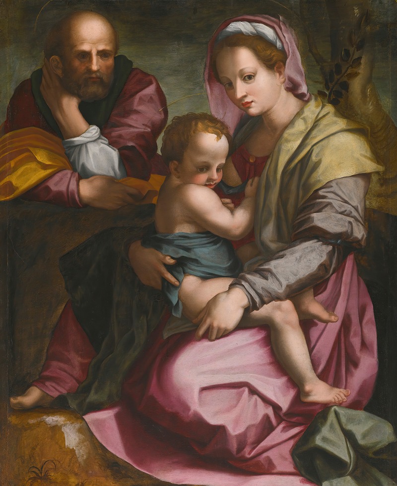 The Holy Family — Follower of Andrea del Sarto