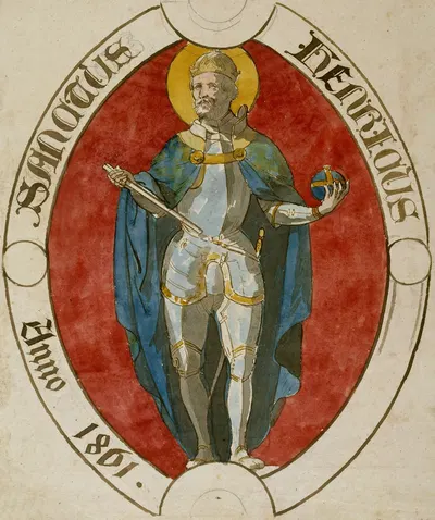 Saint Henri by Проспер Лафай — digital art print download