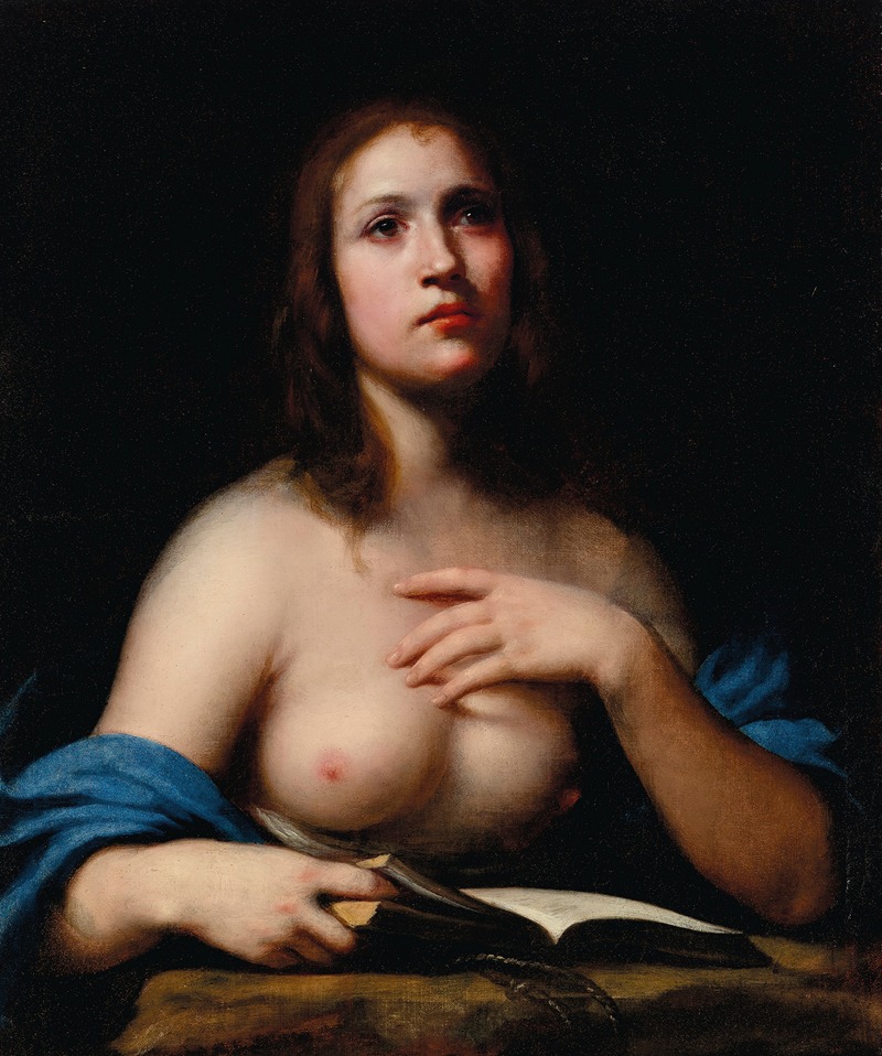 The Penitent Magdalene by Феличе Фикерелли — digital art print download