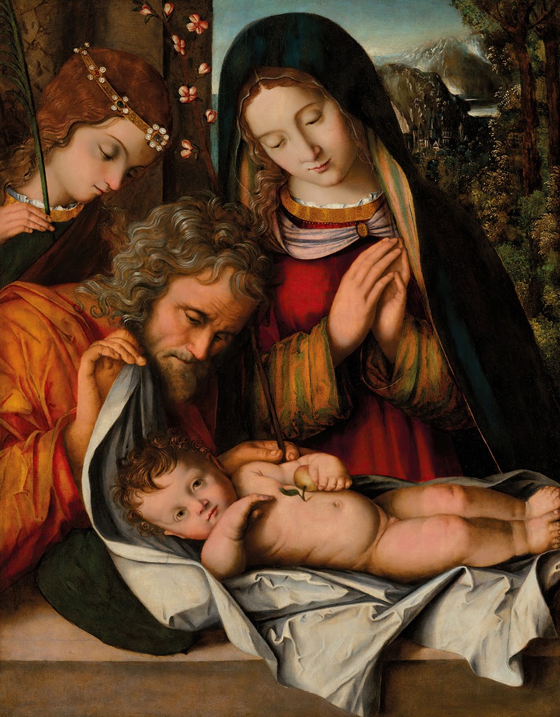 The Holy Family — Francesco Zaganelli da Cotignola