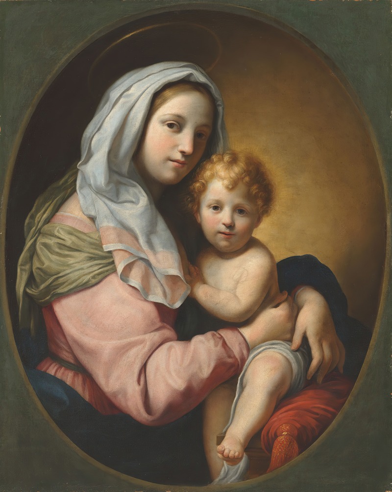 Virgin and Child by Onorio Marinari — digital art print download