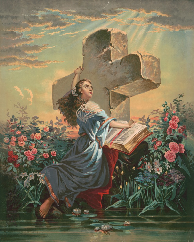 The Christians, faith by Аноним, 1880 — digital art print download