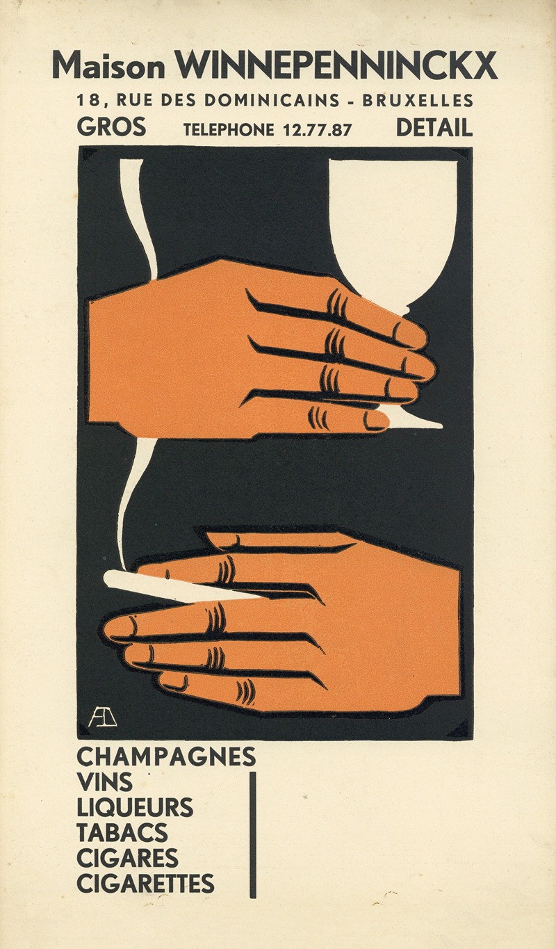 Calendar for Maison Winnepenninckx — Albert Daenens