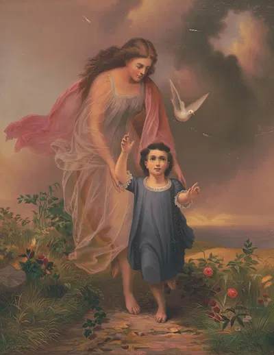 The Spiritual Guide by Joseph John, 1871 — digital art print download
