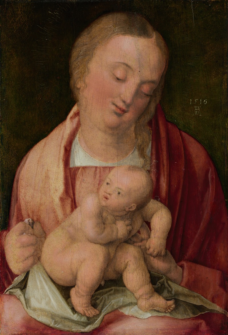 Virgin and Child by Альбрехт Дюрер, 1516 — digital art print download